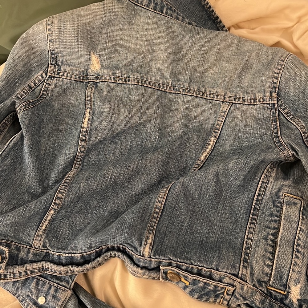 American Eagle jean Jacket XS - Picture 4 of 6